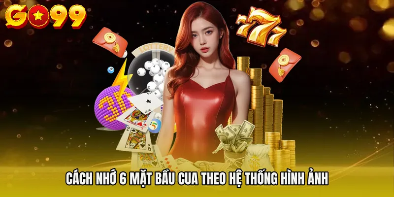Cách nhớ 6 mặt bầu cua theo hệ thống hình ảnh